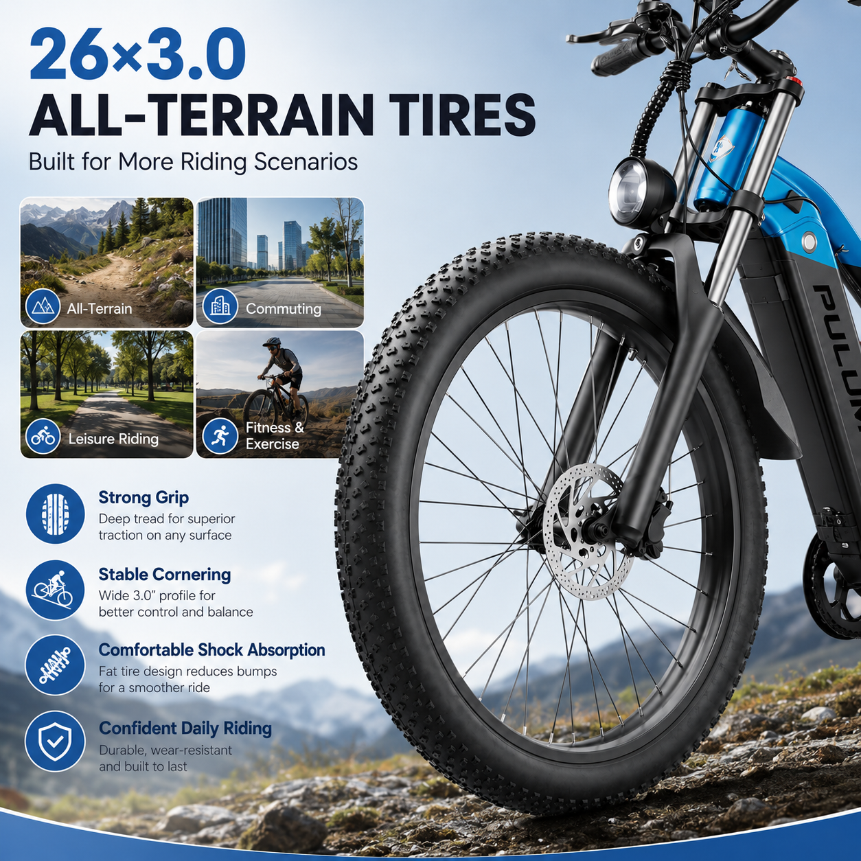 PULUMA PE86 All-TerrainElectric Bicycle