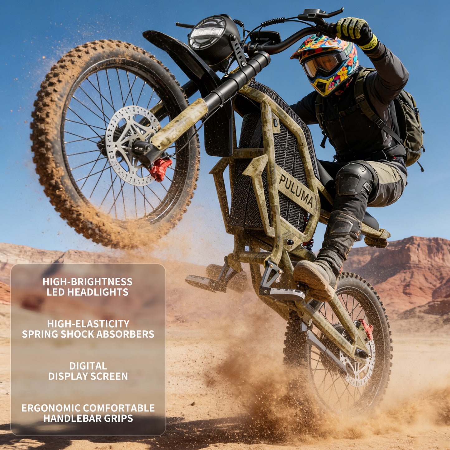 PULUMA PM001 electric motorcycle