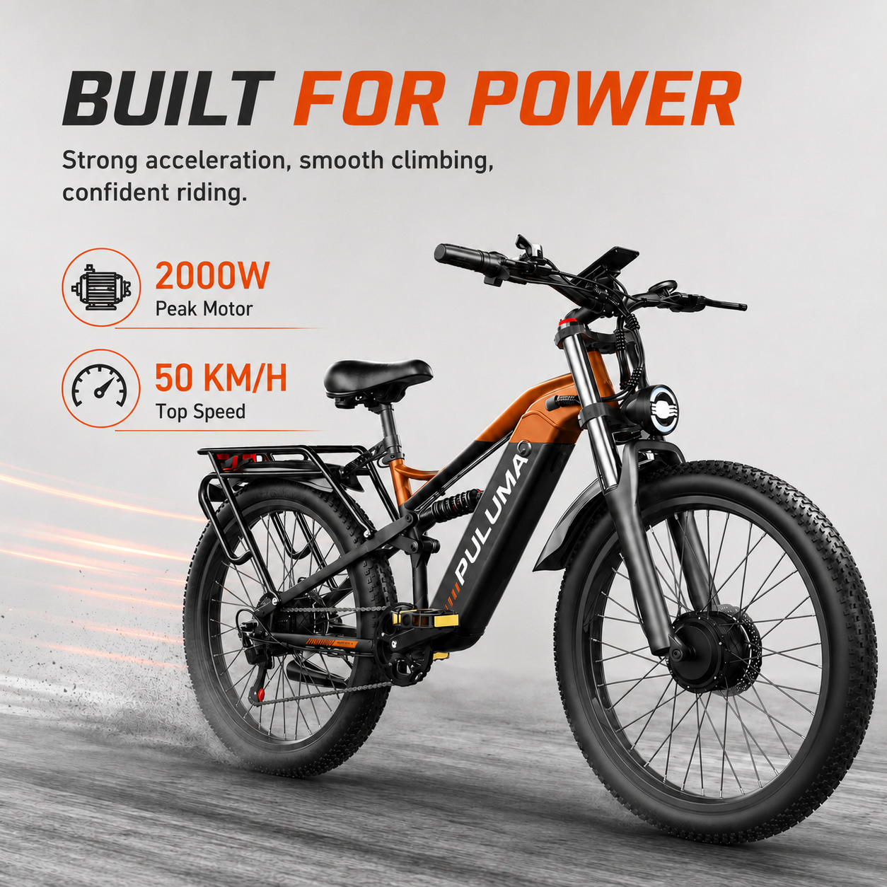 PULUMA  PE86PRO  Dual-motor electric bicycle