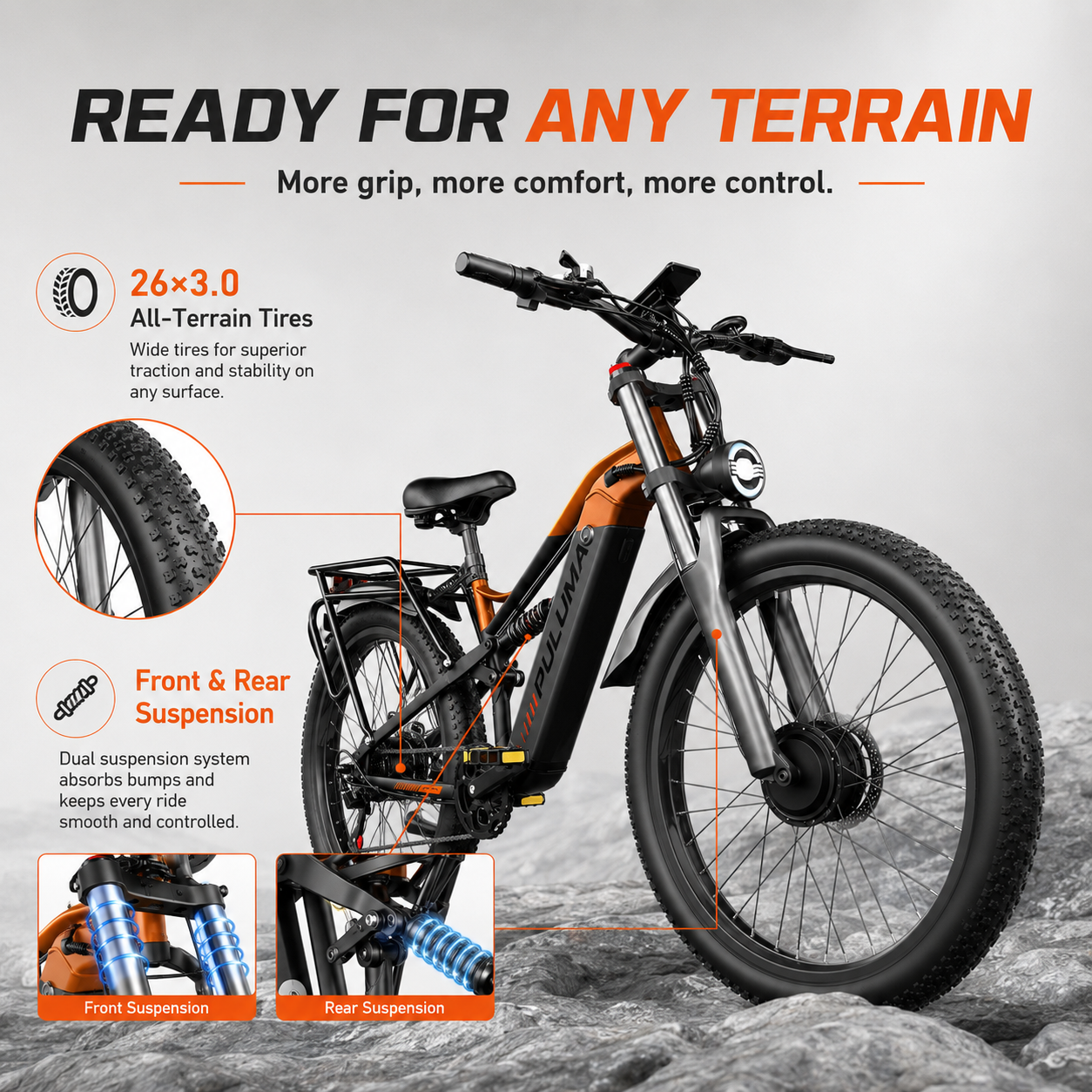 PULUMA  PE86PRO  Dual-motor electric bicycle
