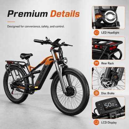 PULUMA  PE86PRO  Dual-motor electric bicycle