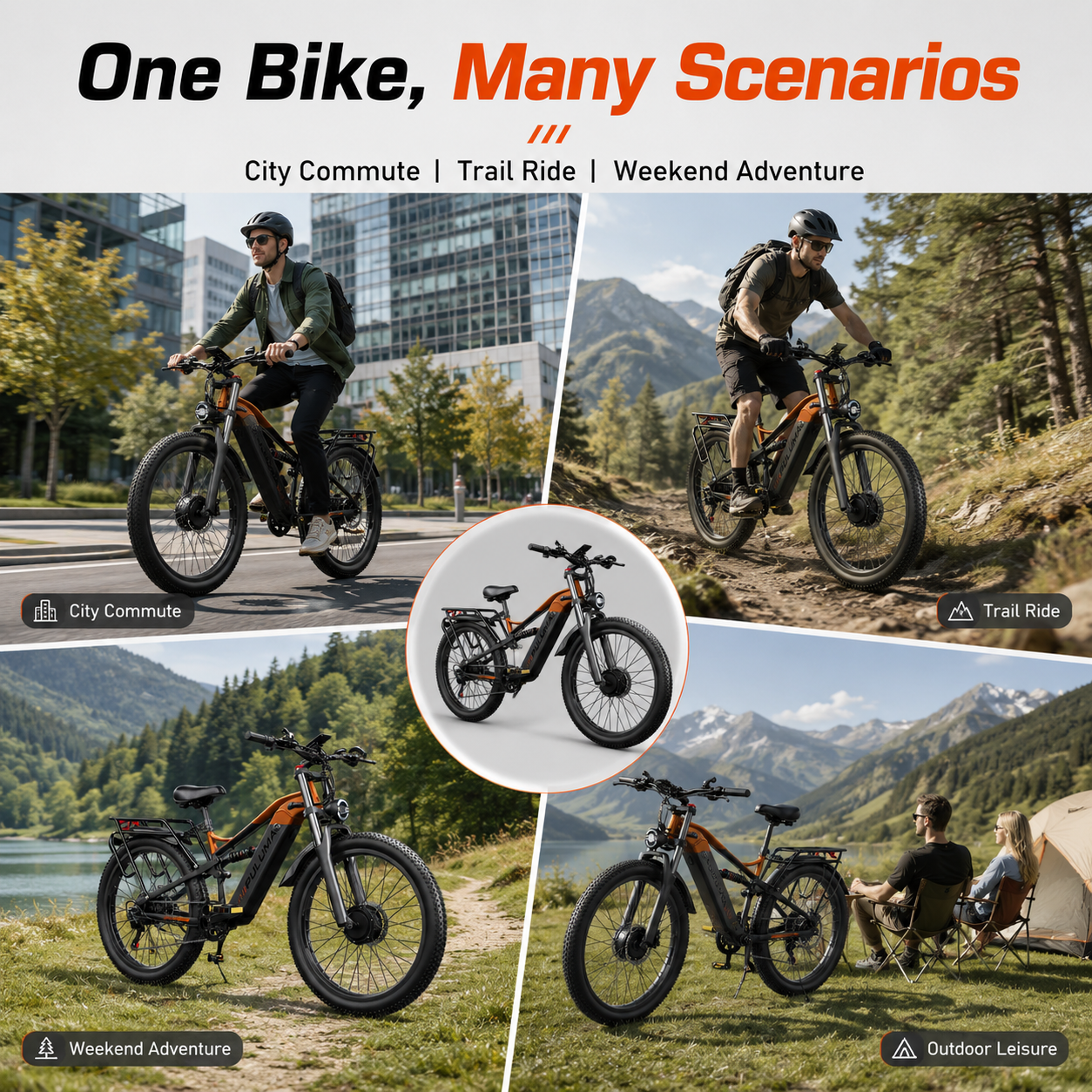 PULUMA  PE86PRO  Dual-motor electric bicycle