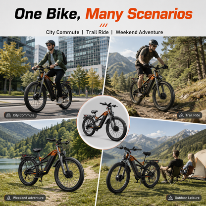 PULUMA  PE86PRO  Dual-motor electric bicycle