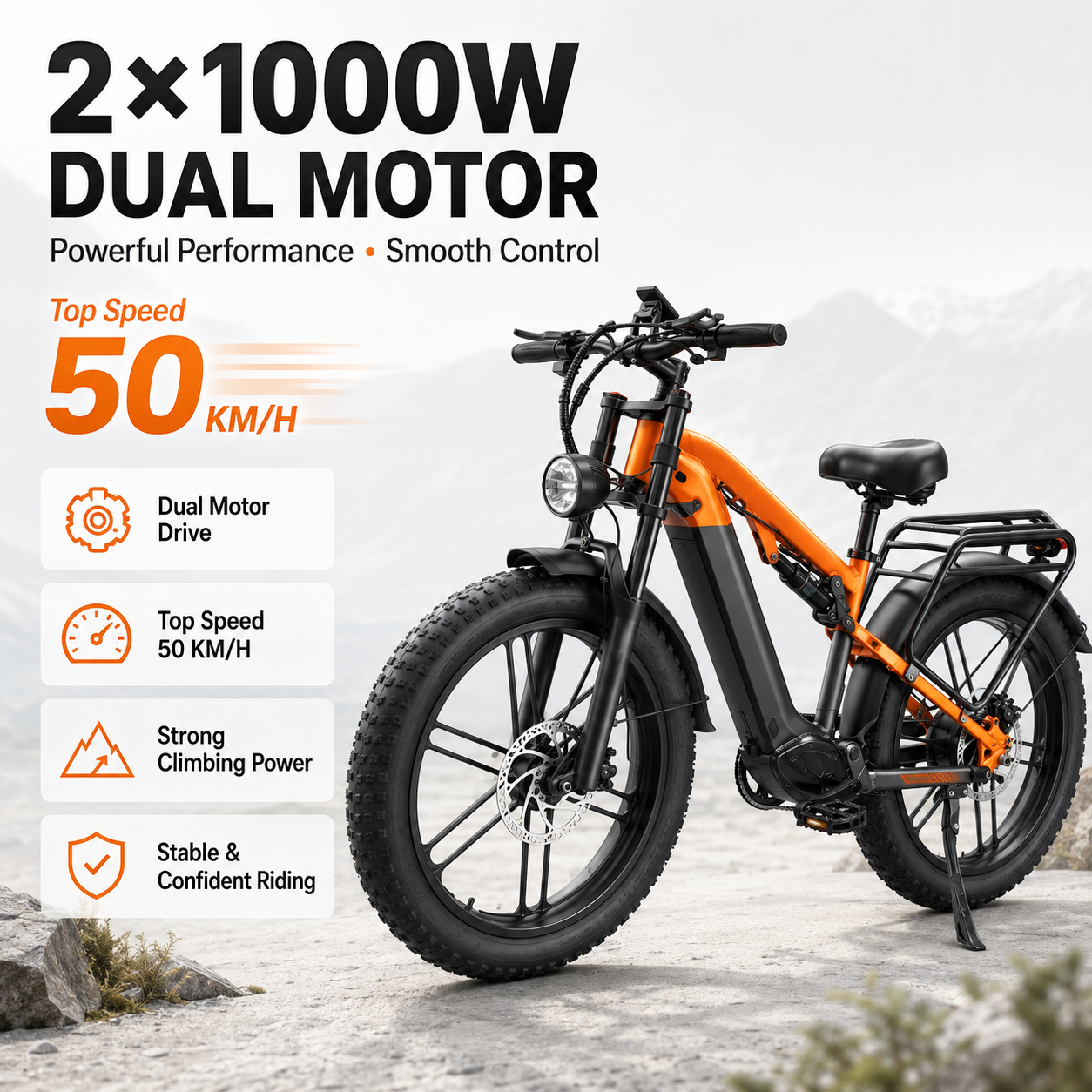 PULUMA PH003 Dual motor Ebike