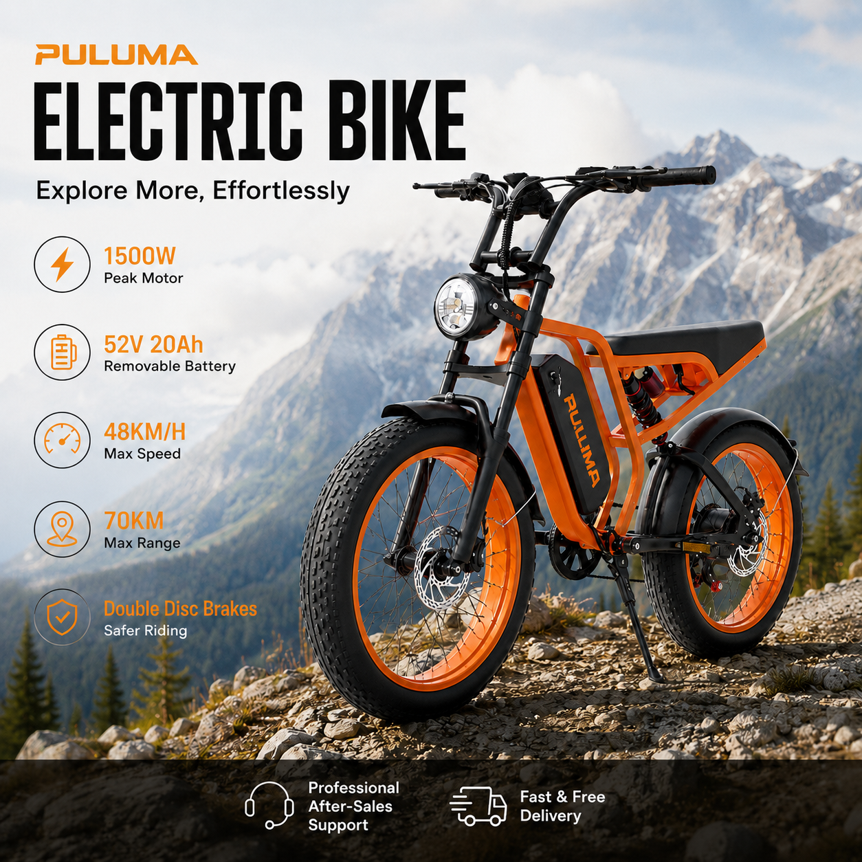 PULUMA SU8 Electric cycle