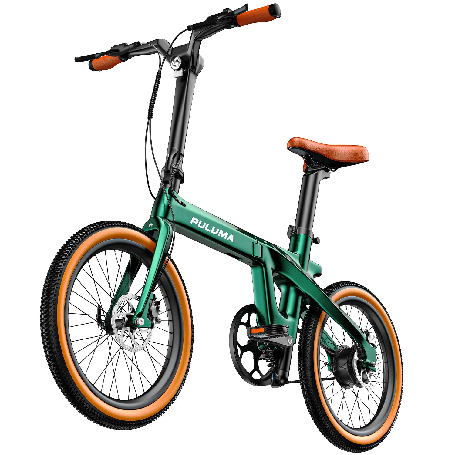 PULUMA PT20 Carbon Fiber Folding Electric Assist Bike EU Legal Portable Urban Commuter E-Bike