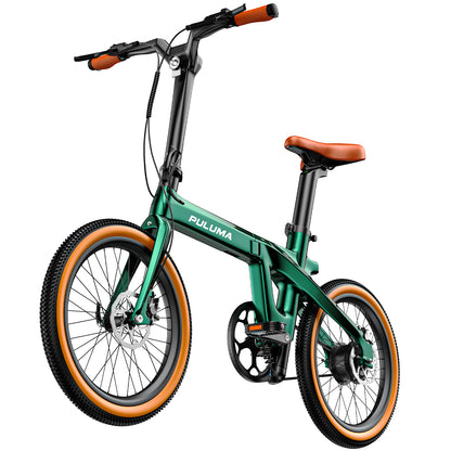 PULUMA PT20 Carbon Fiber Folding Electric Assist Bike EU Legal Portable Urban Commuter E-Bike