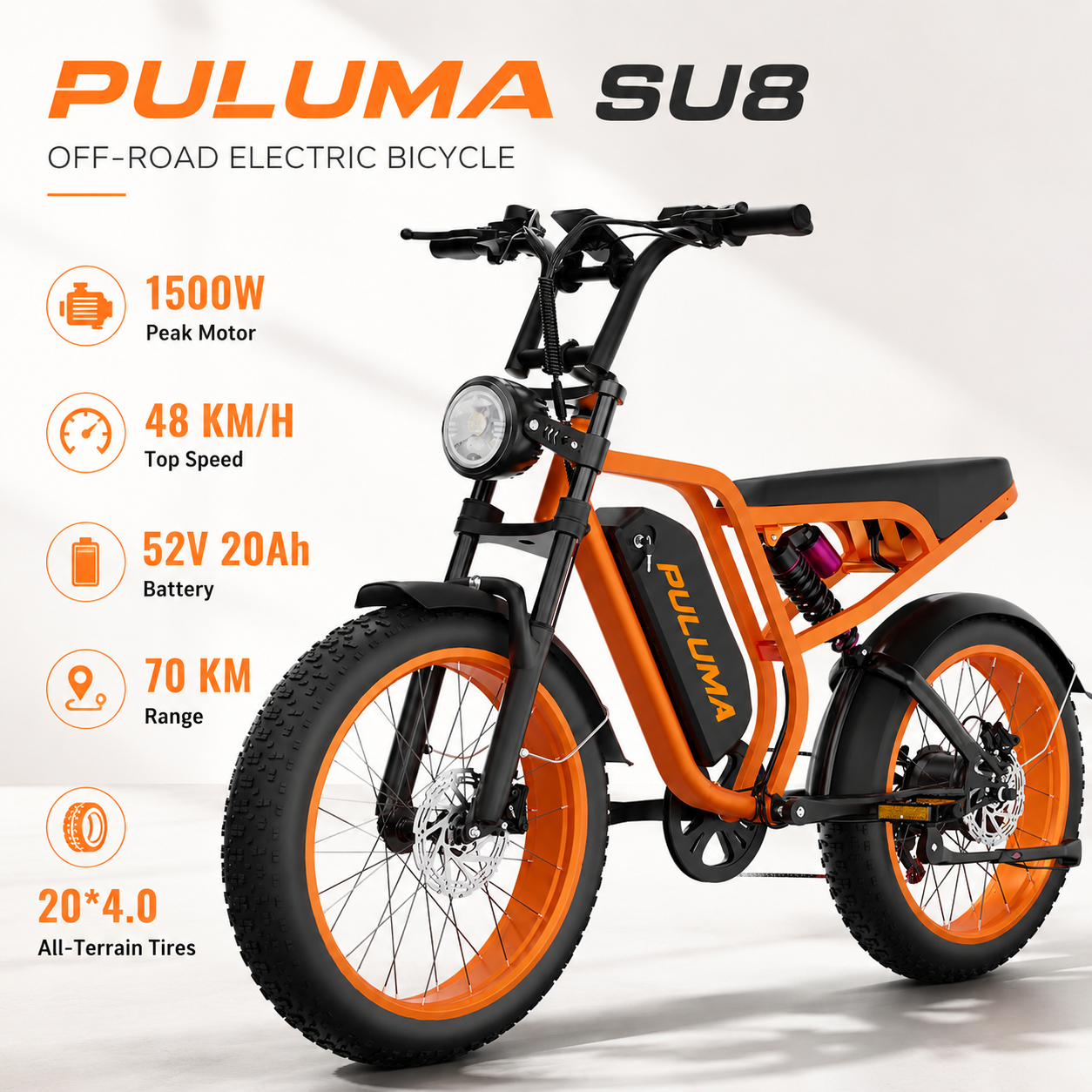 PULUMA SU8 Electric cycle