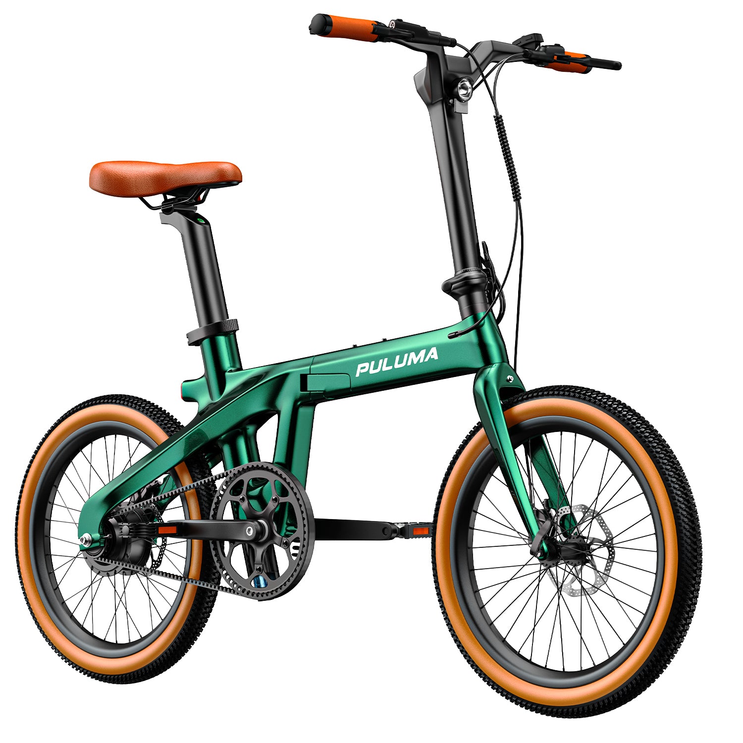 PULUMA PT20 Carbon Fiber Folding Electric Assist Bike EU Legal Portable Urban Commuter E-Bike