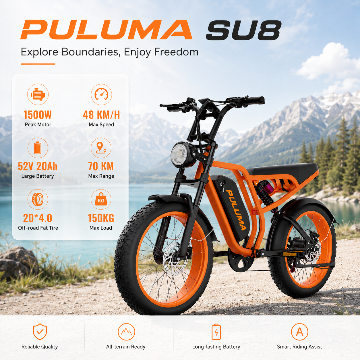 PULUMA SU8 Electric cycle