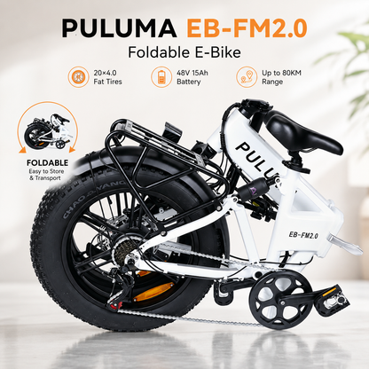 PULUMA EB-FM2.0 Foldable electric bicycle