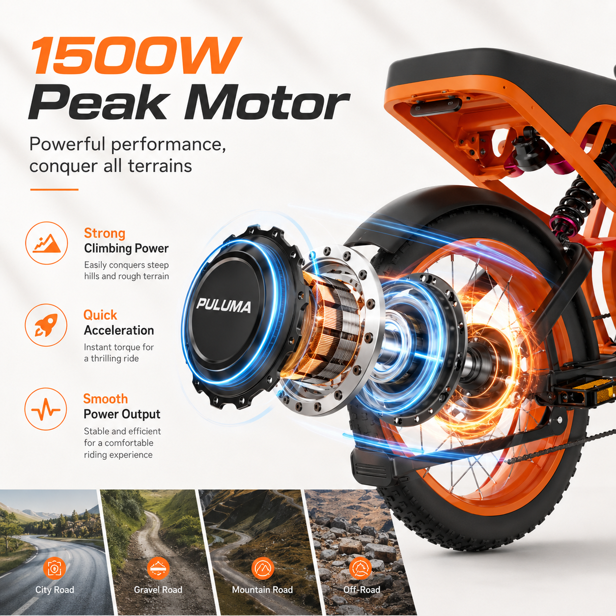 PULUMA SU8 Electric cycle