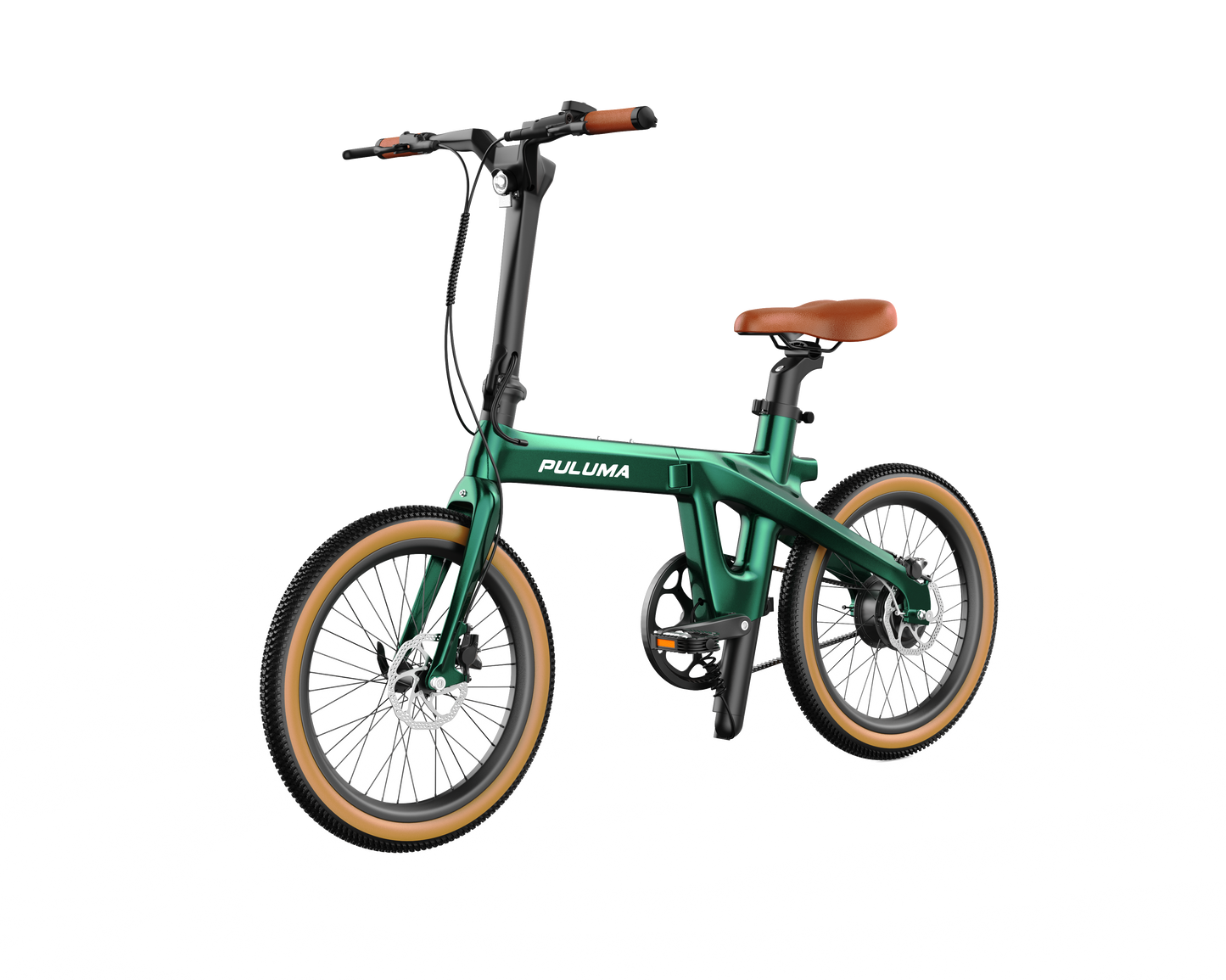 PULUMA PT20 Carbon Fiber Folding Electric Assist Bike EU Legal Portable Urban Commuter E-Bike