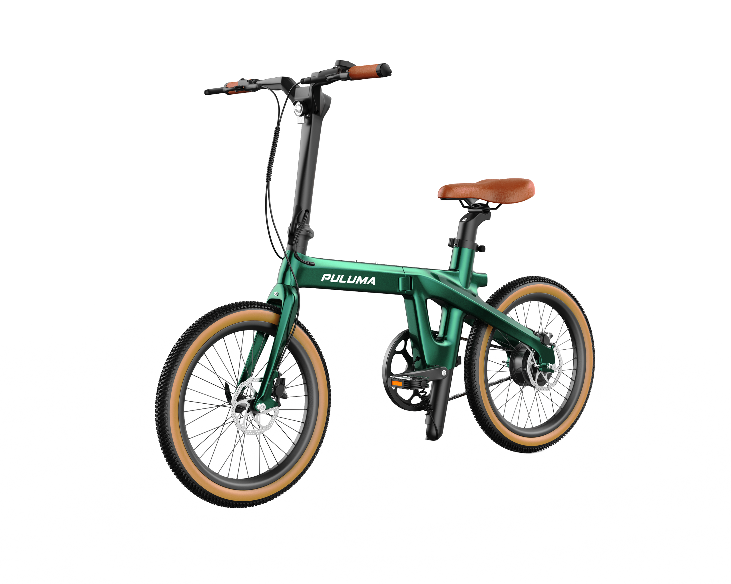 PULUMA PT20 Carbon Fiber Folding Electric Assist Bike EU Legal Portable Urban Commuter E-Bike