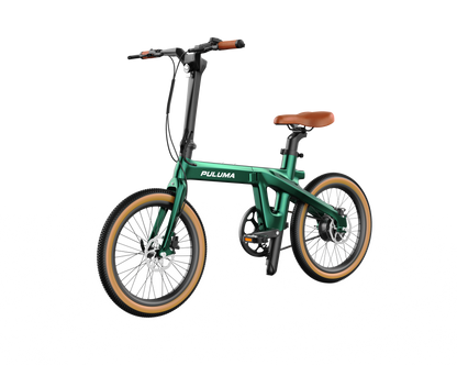 PULUMA PT20 Carbon Fiber Folding Electric Assist Bike EU Legal Portable Urban Commuter E-Bike