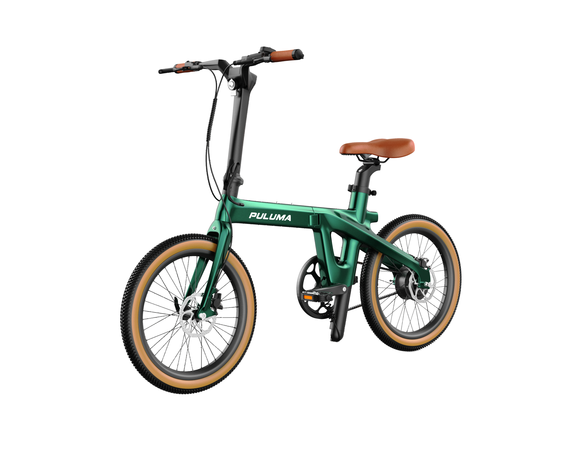 PULUMA PT20 Carbon Fiber Folding Electric Assist Bike EU Legal Portable Urban Commuter E-Bike