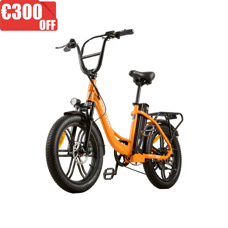 BURCHDA U2 20-Inch Fat Tire E-Bike