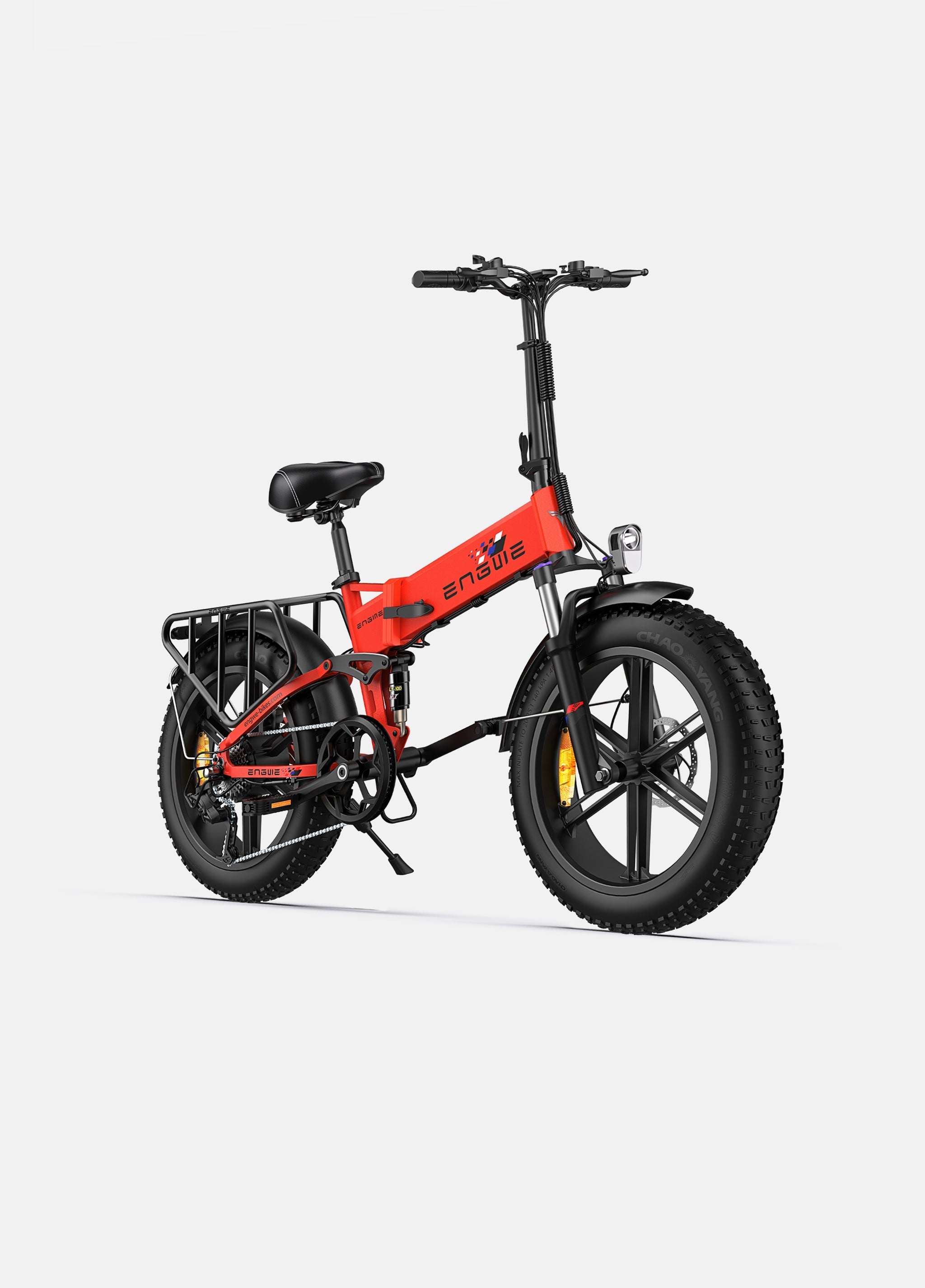 ENGWE Engine X 100 km Range Max Speed 25 km/h Full Suspension Foldable E-bike