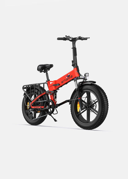 ENGWE Engine X 100 km Range Max Speed 25 km/h Full Suspension Foldable E-bike