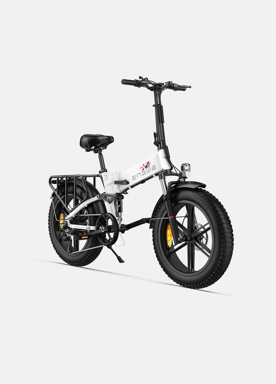 ENGWE Engine X 100 km Range Max Speed 25 km/h Full Suspension Foldable E-bike