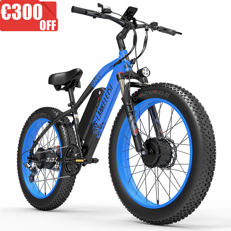 LANKELEISI MG740PLUS Dual Motor Electric Bike