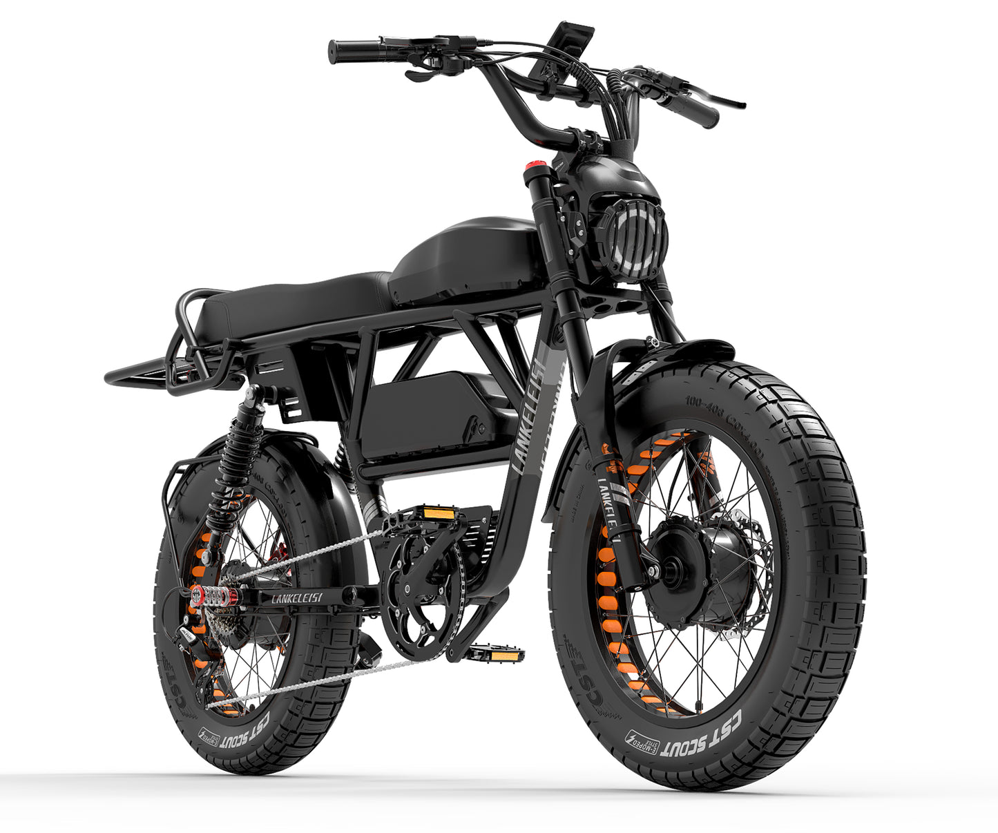 LANKELEISI X-Black Knight 2000W Dual Motor Maximum range 280KM
