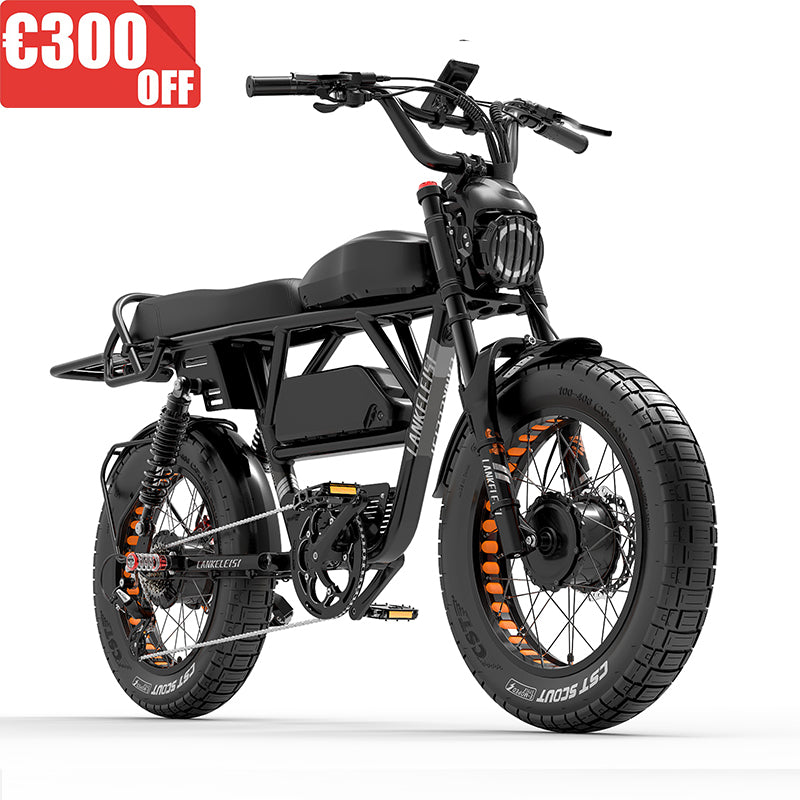 LANKELEISI X-Black Knight 2000W Dual Motor Maximum range 280KM