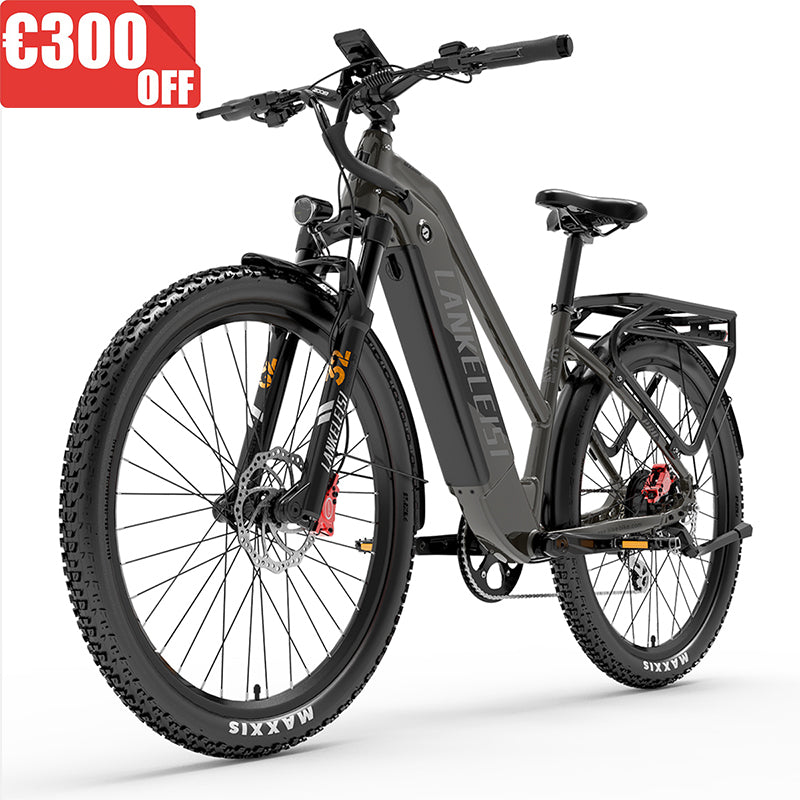 Lankeleisi MX600 PRO 500W 27.5" Electric Trekking Bike 20Ah City Electric Bike