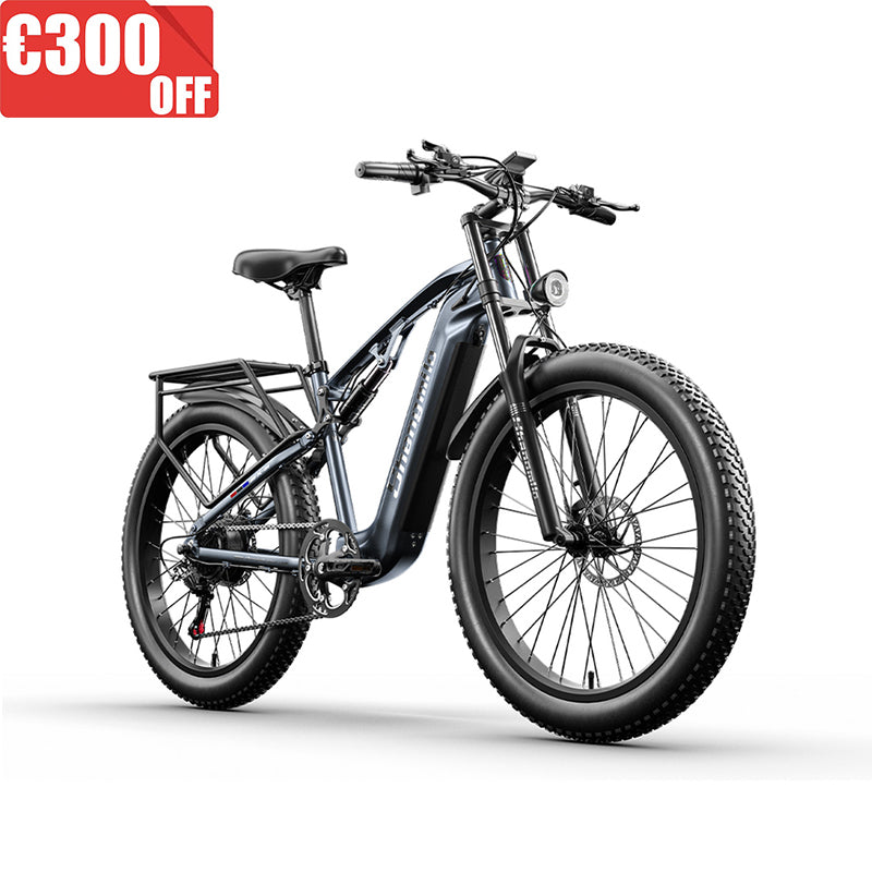 Shengmilo MX05 Full Suspension Electric Mountain Bike 48V 17.5AH 90KM