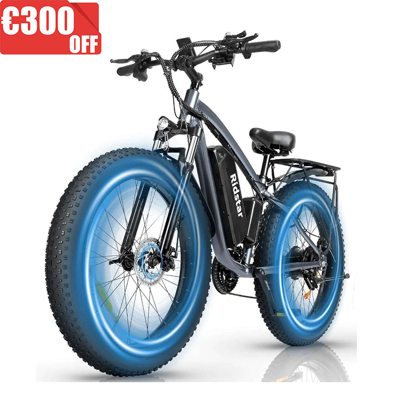 Ridstar E26 Pro Dual 1000W Total 2000W Motor 48V 23AH Battery